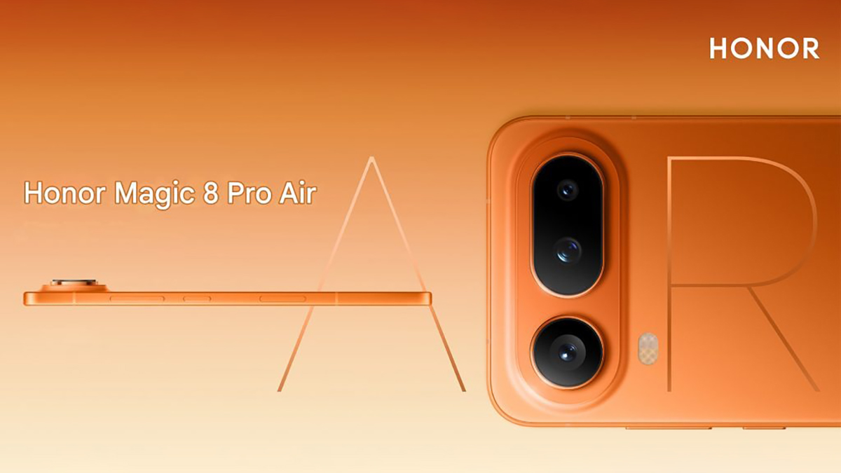 HONOR Magic8 Pro Air ra mắt: Thân máy siêu mỏng, pin 5500 mAh, chip Dimensity 9500, giá từ 18.84 triệu đồng